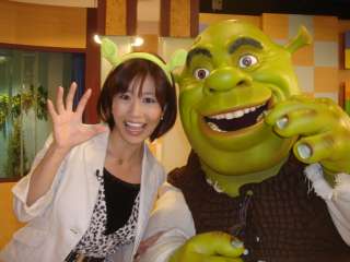 シュレックに会って感激♪
