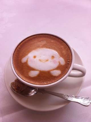 チュウキョ～くんのカプチーノ♪