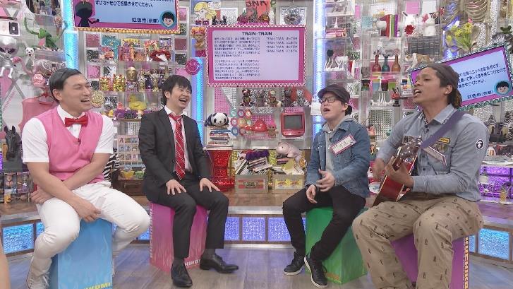 素人参加型のバラエティ番組です。
