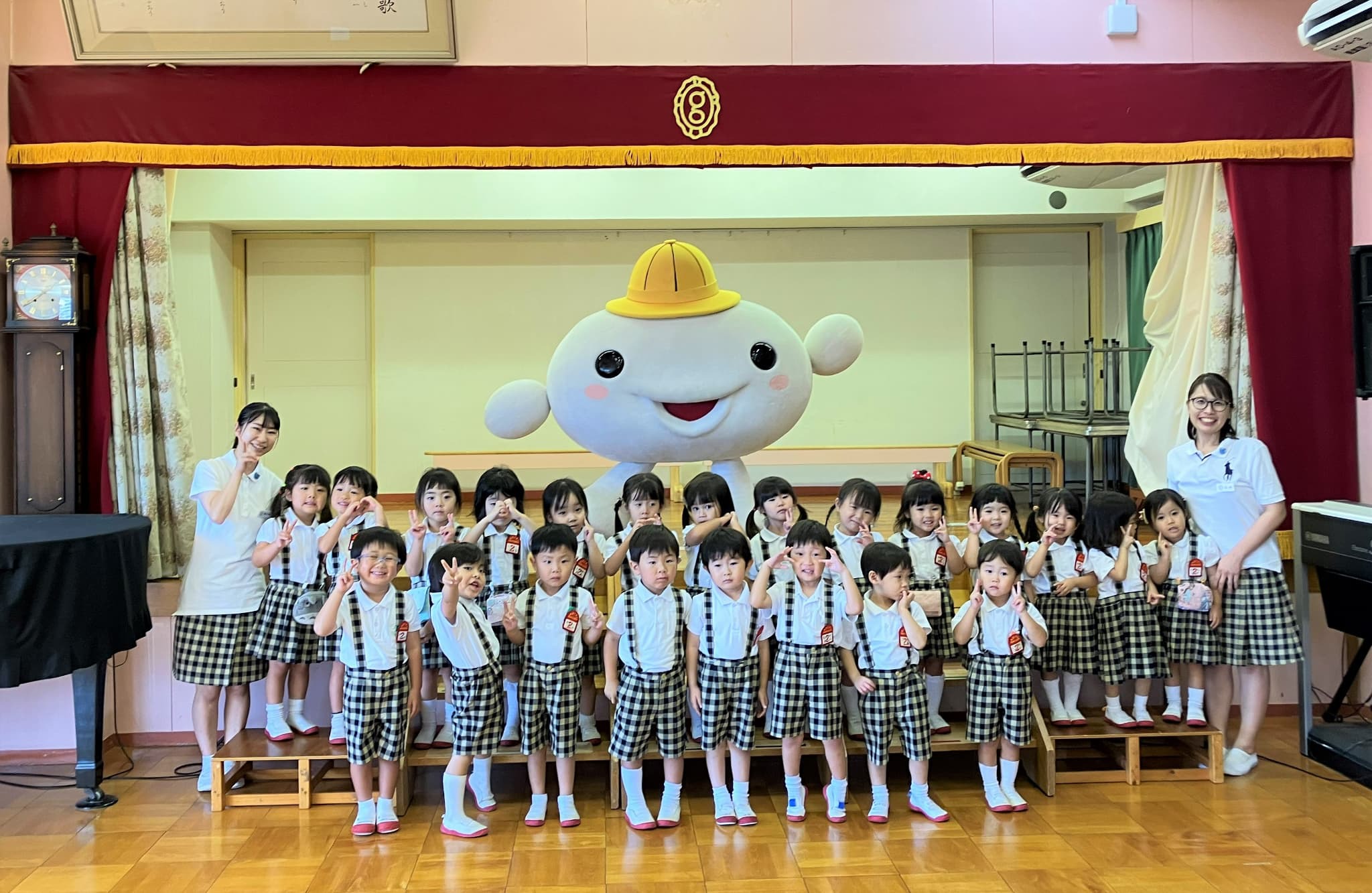 チュウキョ～くんお約束キャラバン隊 in 認定江南こども園グレイス 