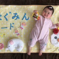 寝姿アート作品