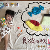 寝姿アート作品