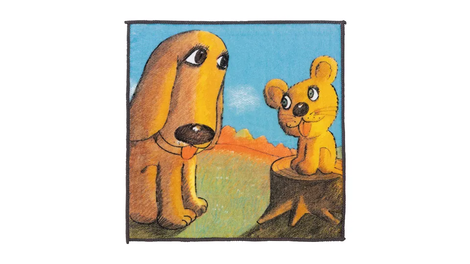 「『やさしいライオン』より」ハンドタオル