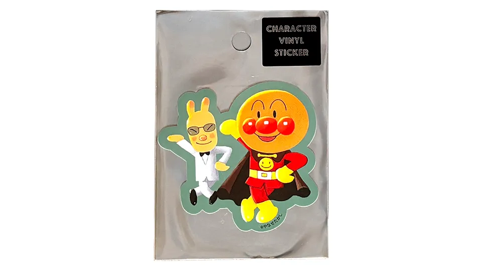 ステッカー「やなせうさぎとアンパンマン」