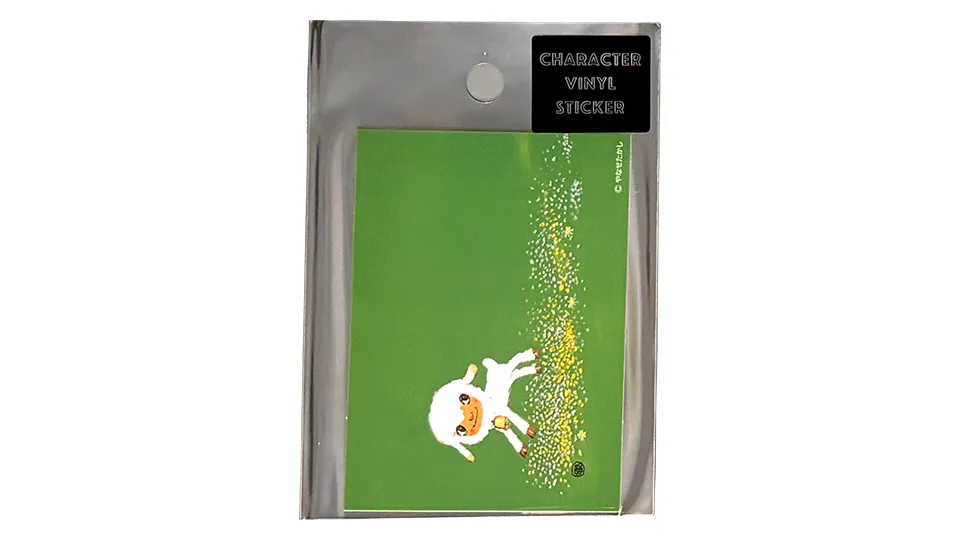 ステッカー『チリンのすず』表紙絵