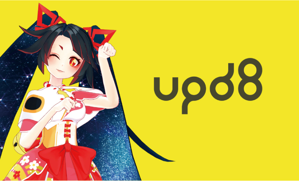 バイリンガルVTuber「キミノミヤ」が、Activ8株式会社が運営するバーチャルタレント支援プロジェクト「upd8」への参加が決定!