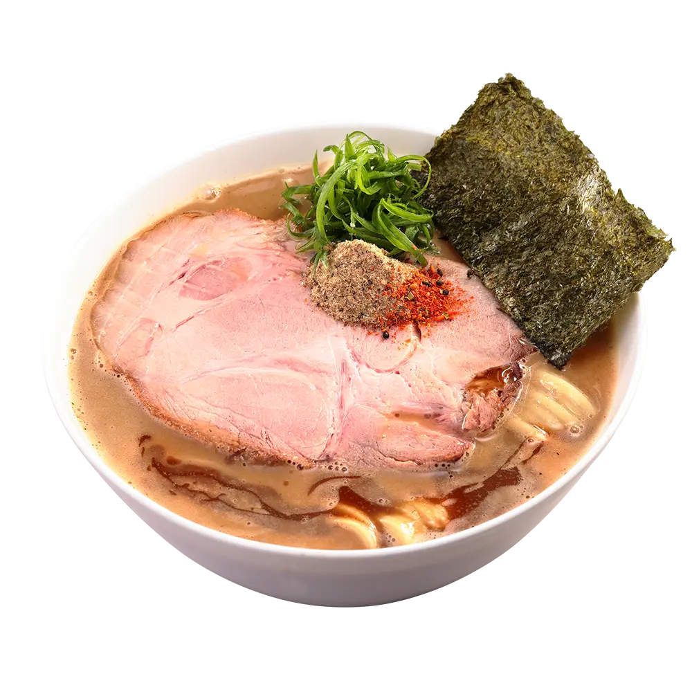 濃厚魚介鶏白湯しょうゆそば