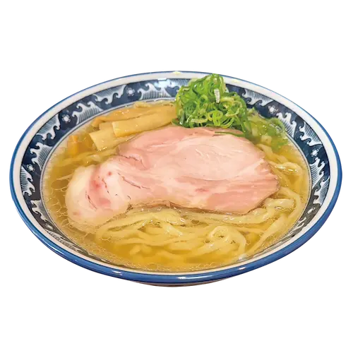 地鶏とムール貝の極み塩そば 塩