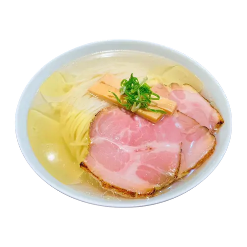 比内地鶏の極上炙り肉中華そば塩