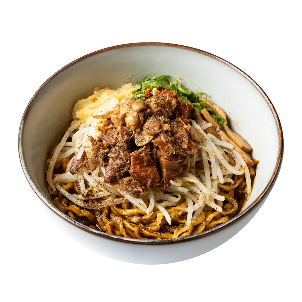 特濃ぶた豚黒和えそば