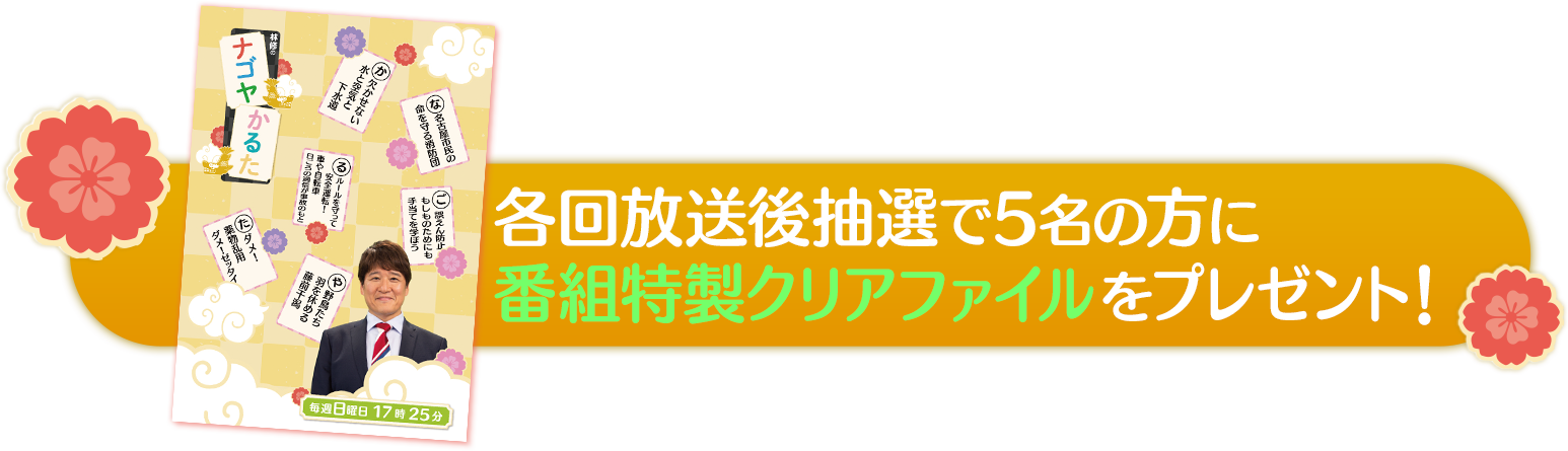 プレゼント応募