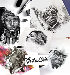Art&LOVE pencil art