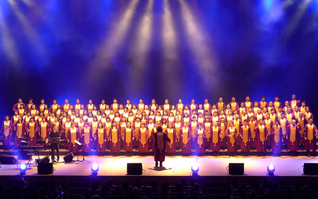 Anointed mass choir