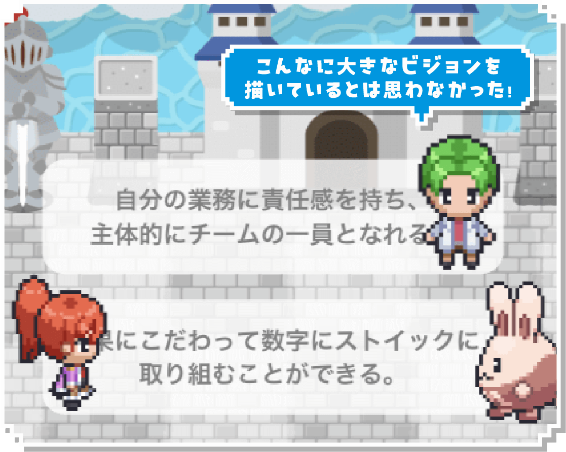 こんなに大きなビジョンを描いているとは思わなかった！ 社員によって業務量に偏りがある気がする…