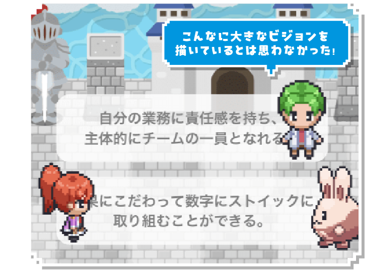 こんなに大きなビジョンを描いているとは思わなかった！ 社員によって業務量に偏りがある気がする…