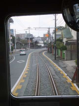 熊本電鉄 １１ 併用軌道区間 中京テレビ 稲見駅長の鉄道だよ人生は