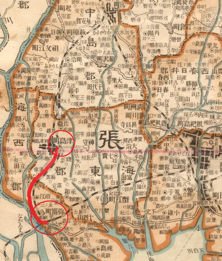 名古屋の鉄道136年史（明治時代8）明治31年。愛知県尾張地方で3番目